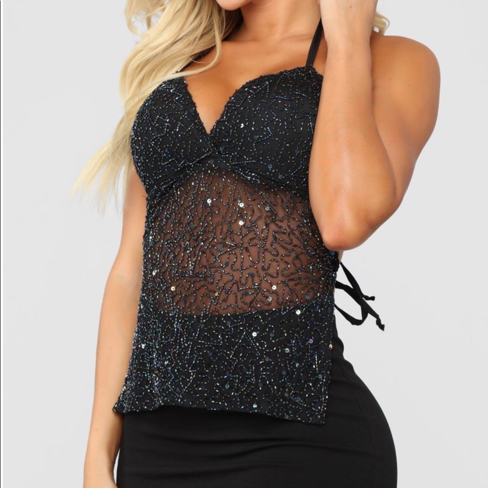 Rhinestone top